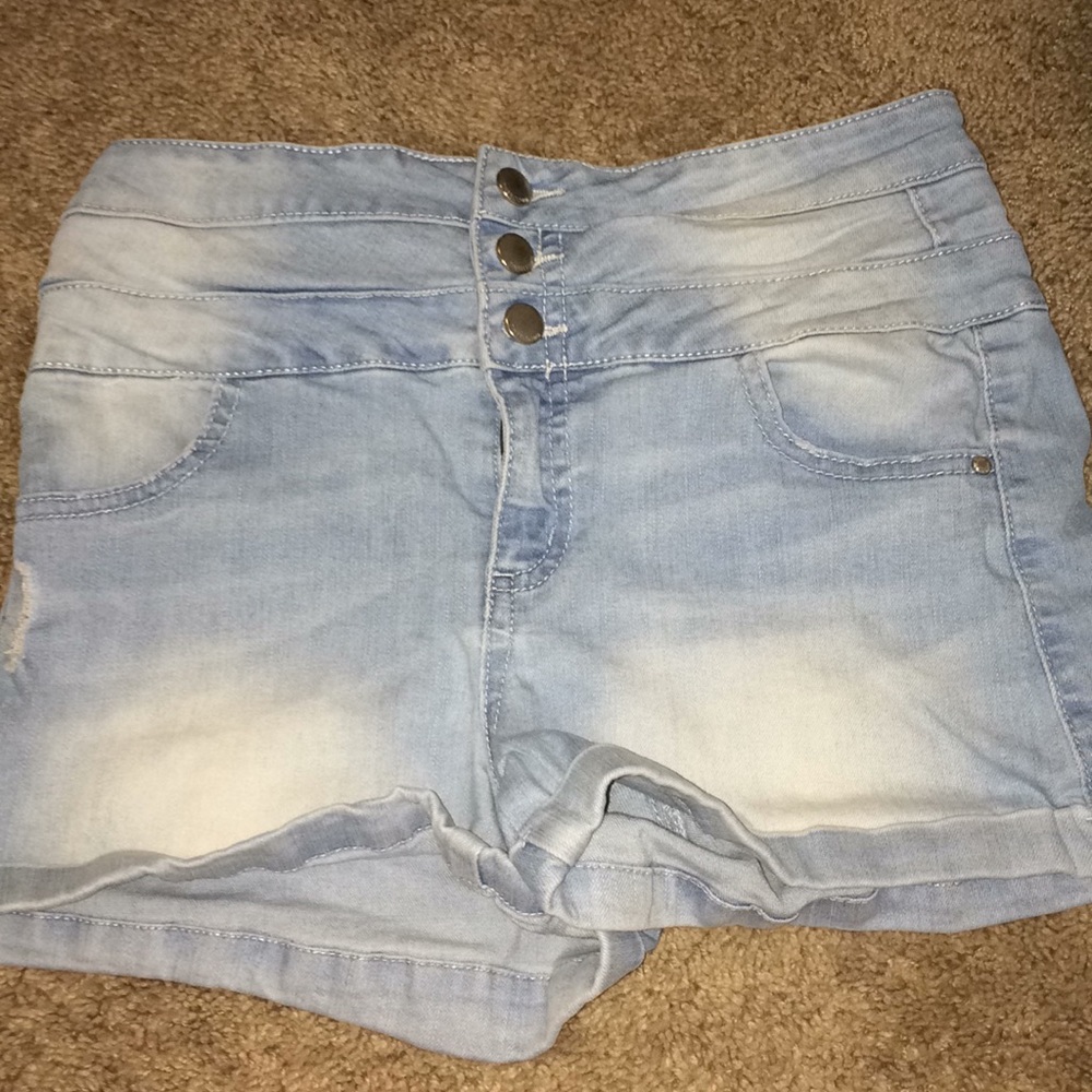 Super short jean shorts